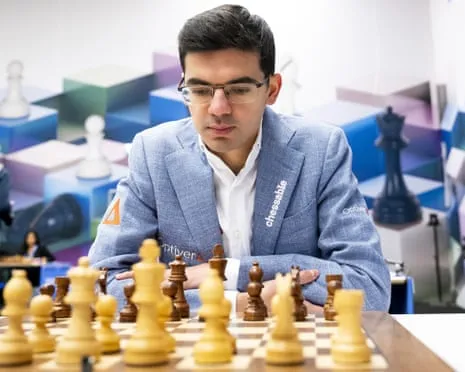 Tie King Anish Giri Fights to $90K Prize at Grand Swiss on the Historic Route